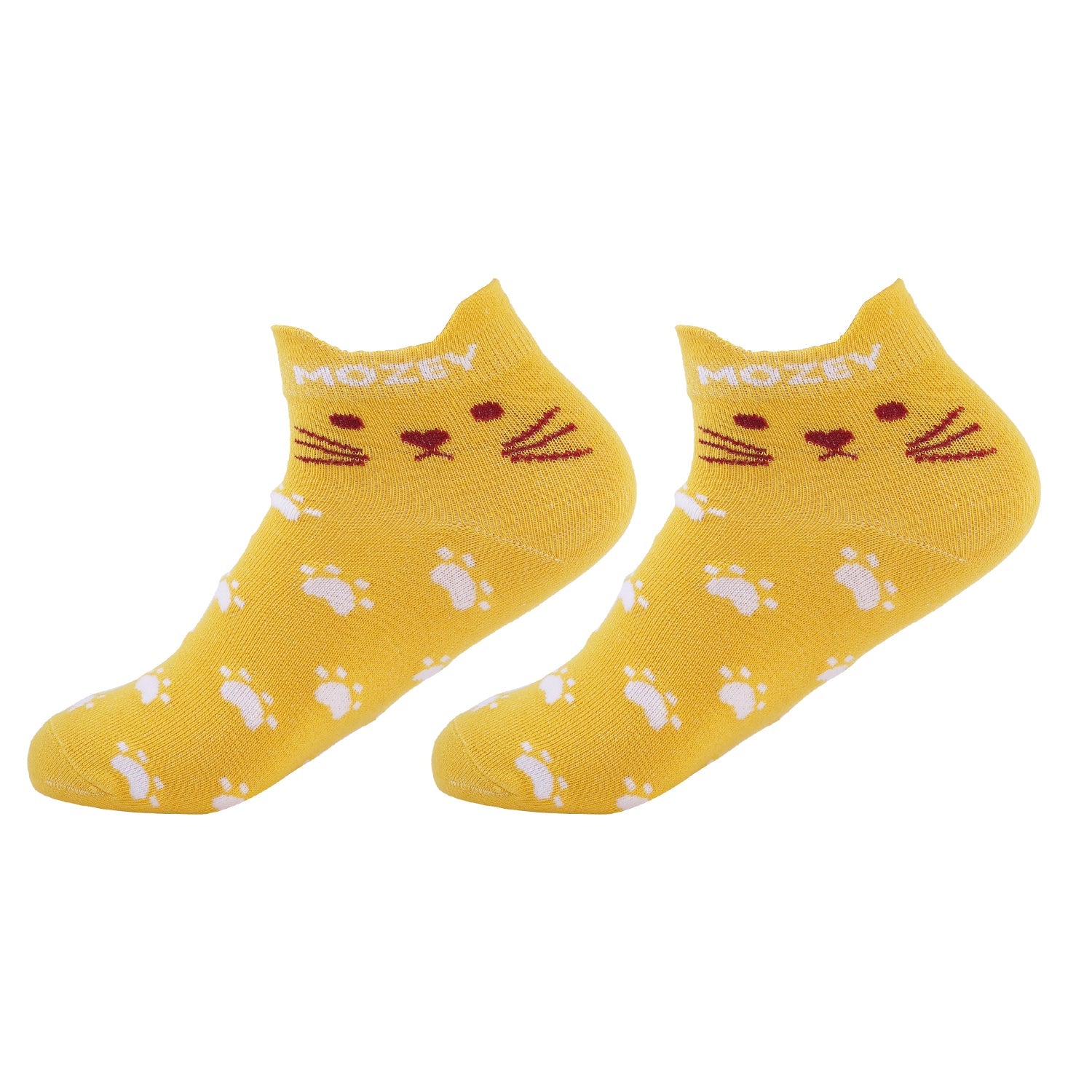 Women's Cat Sneaker Socks