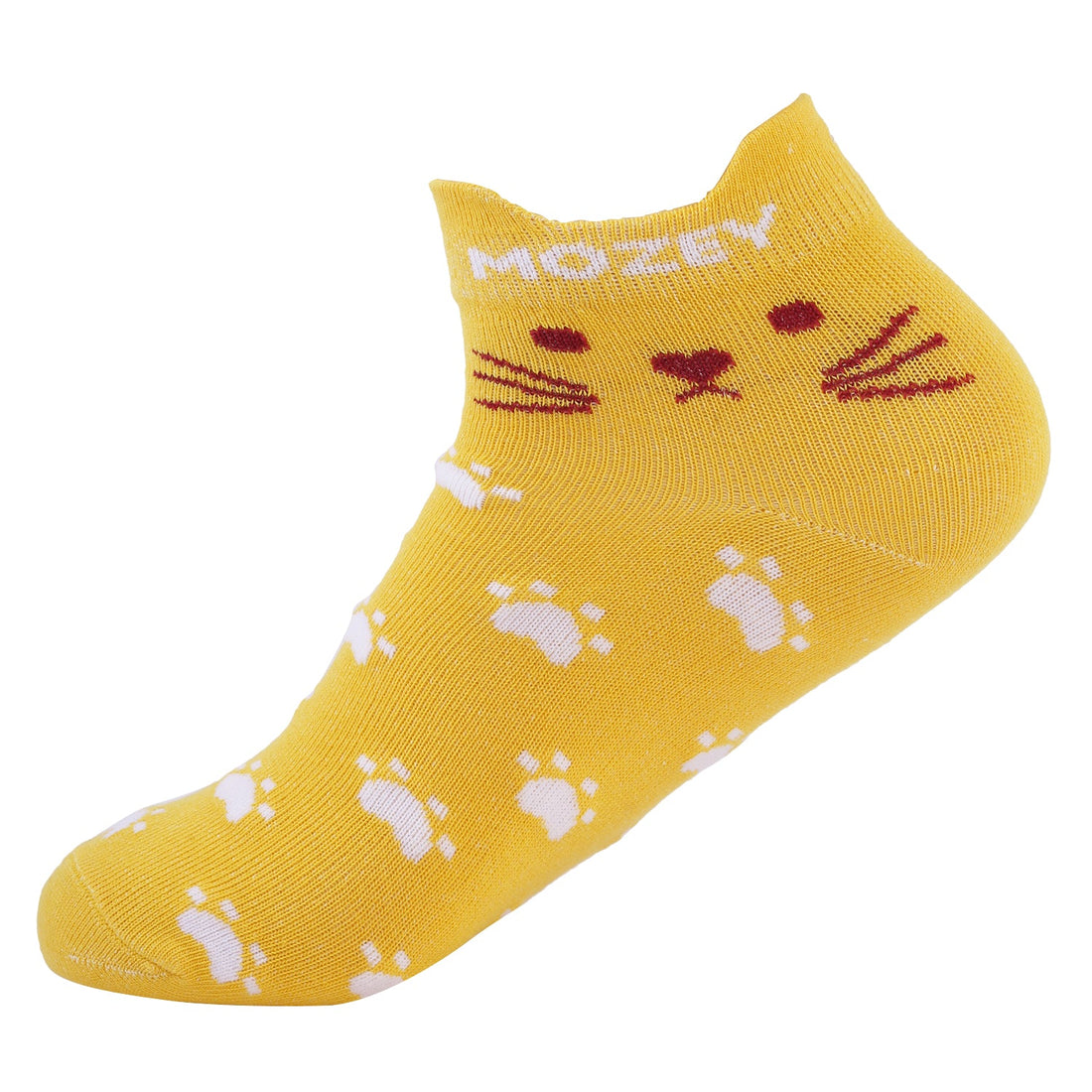 Women's Cat Sneaker Socks