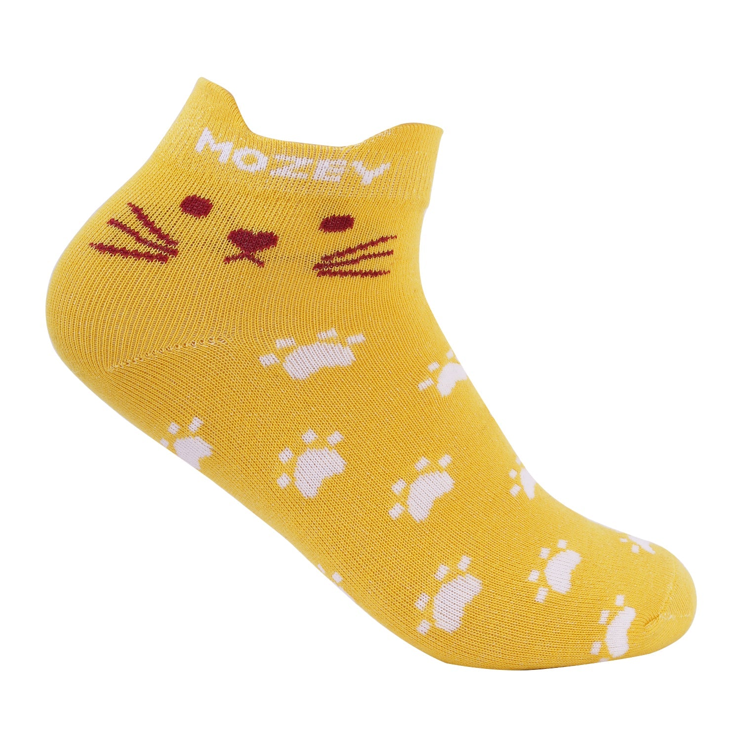 Women's Cat Sneaker Socks
