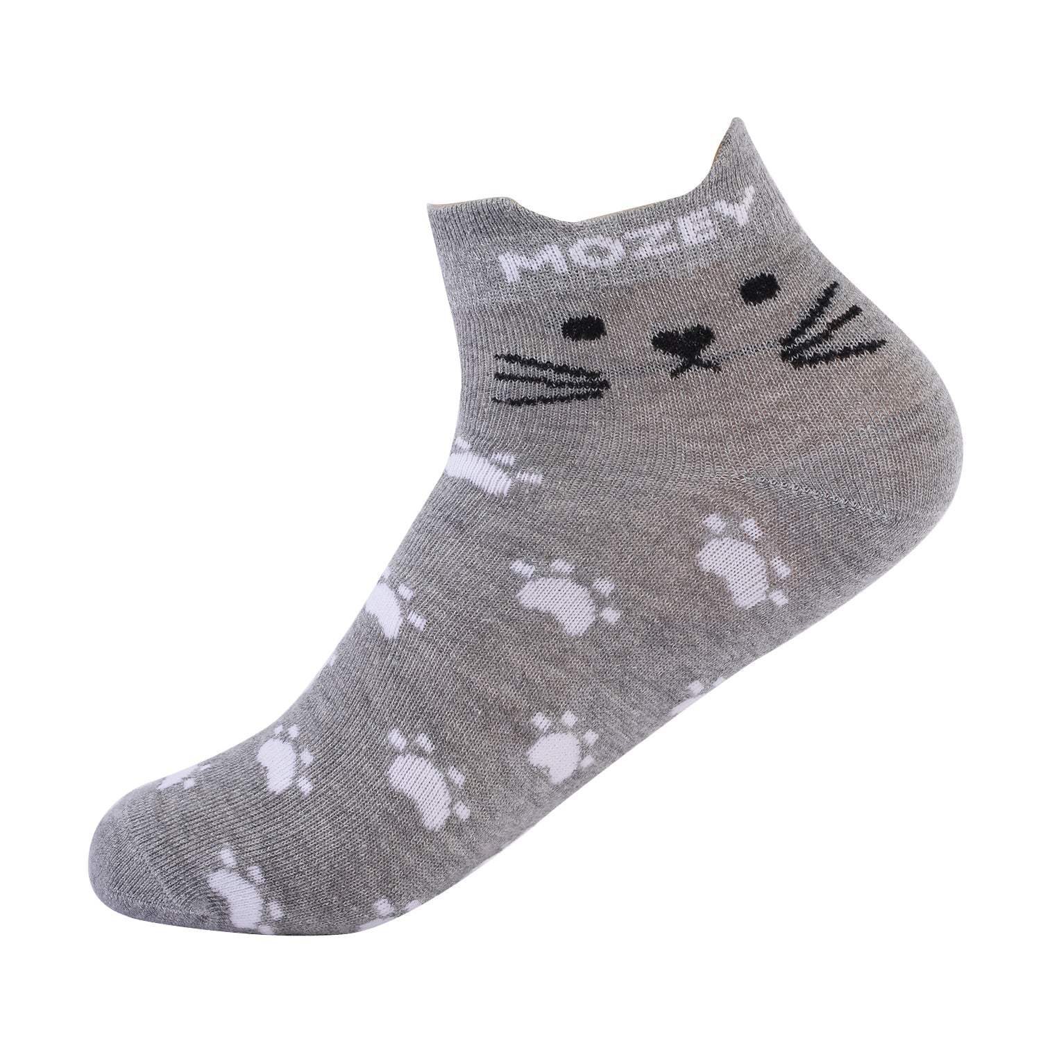 Women's Cat Sneaker Socks