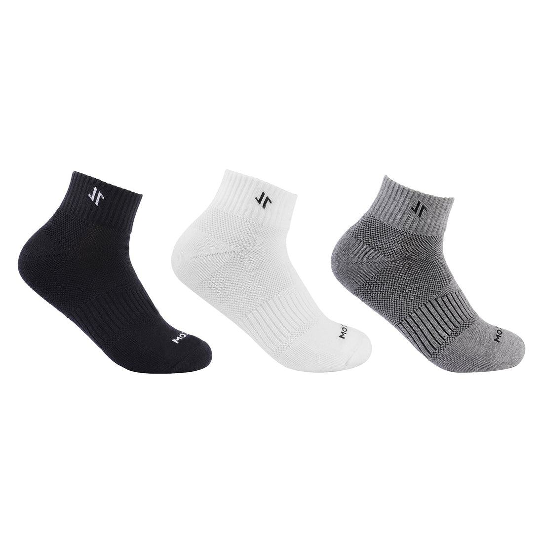 Ankle Sports Socks-Pair of 3