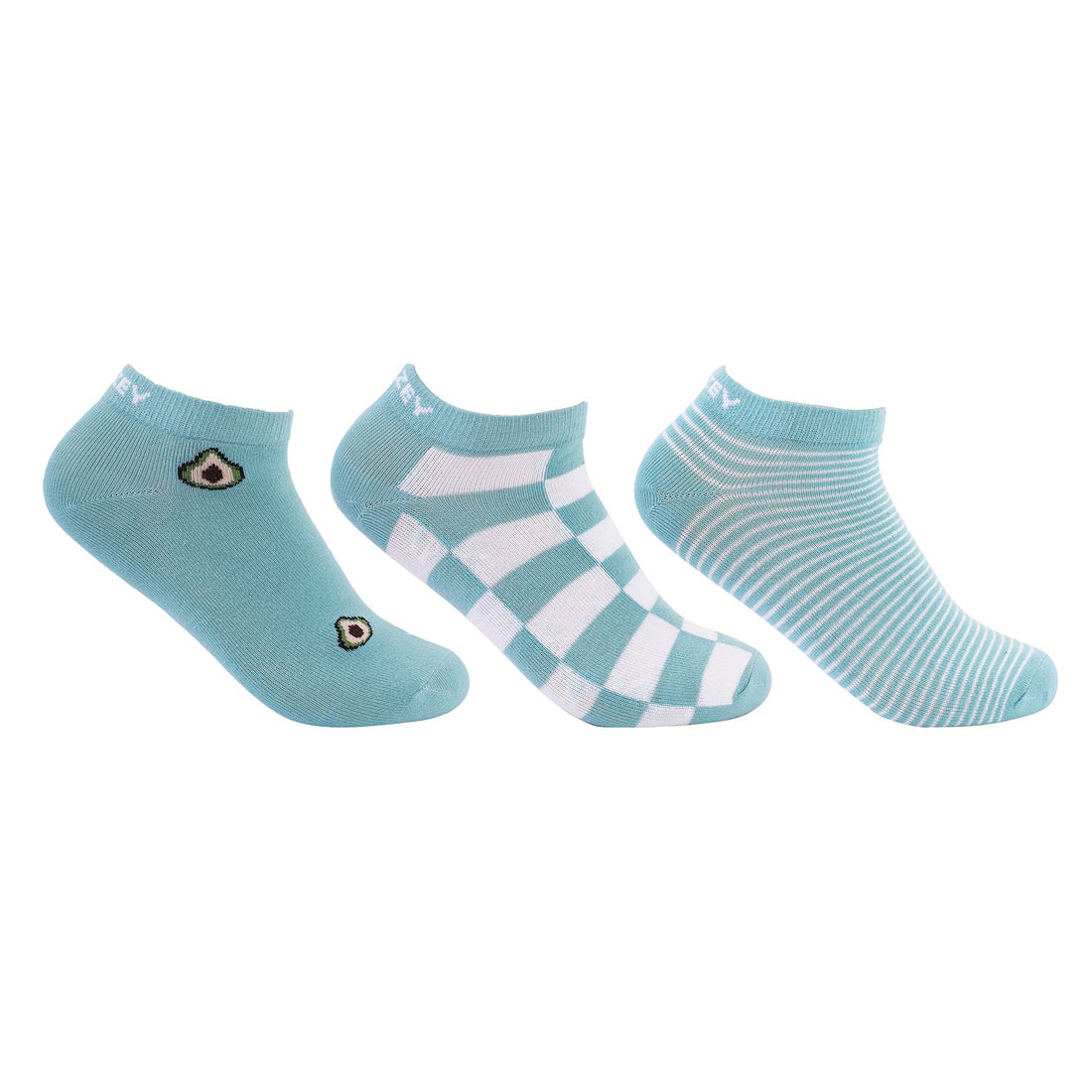 Women's Sneaker Socks-Pair of 3