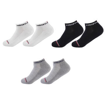 Ankle All Day Comfort Socks-Pair of 3