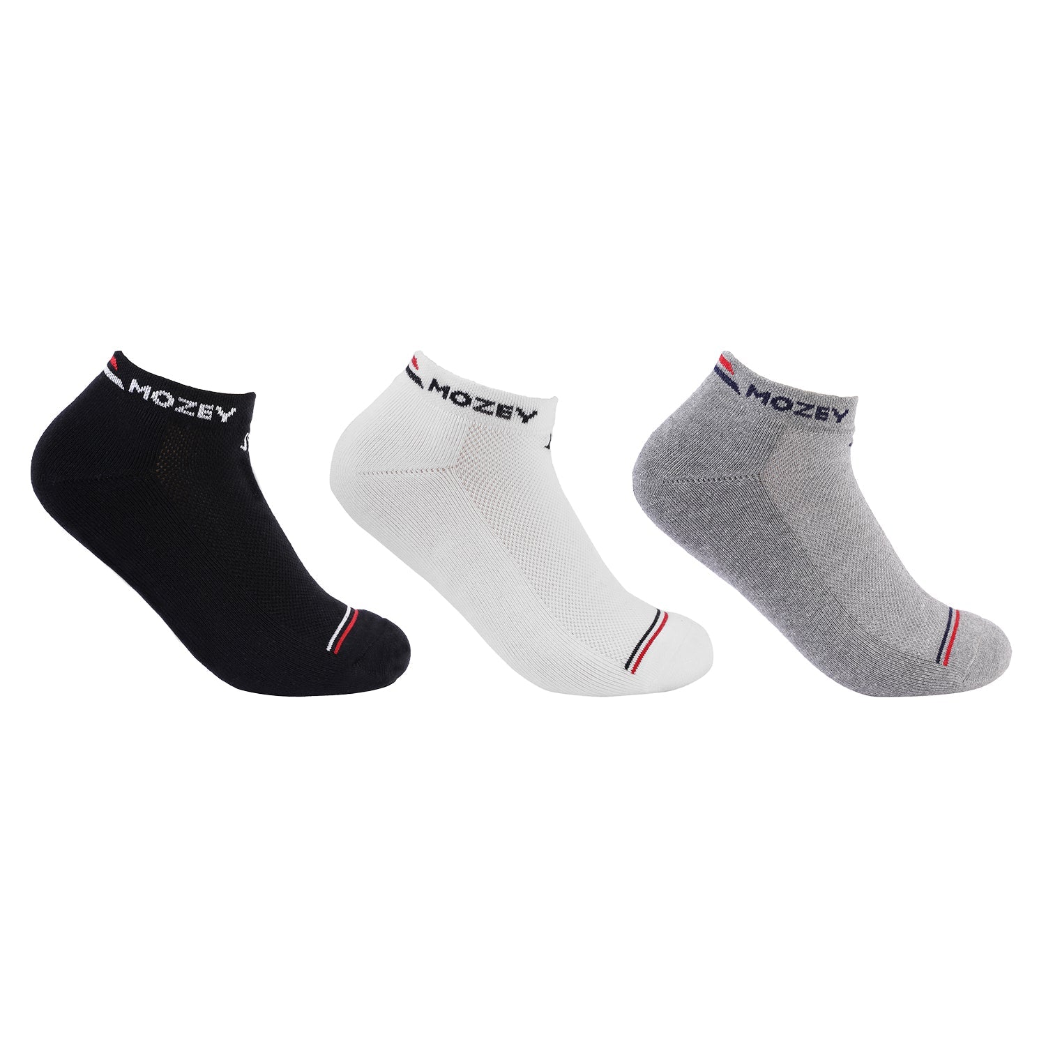 Ankle All Day Comfort Socks-Pair of 3