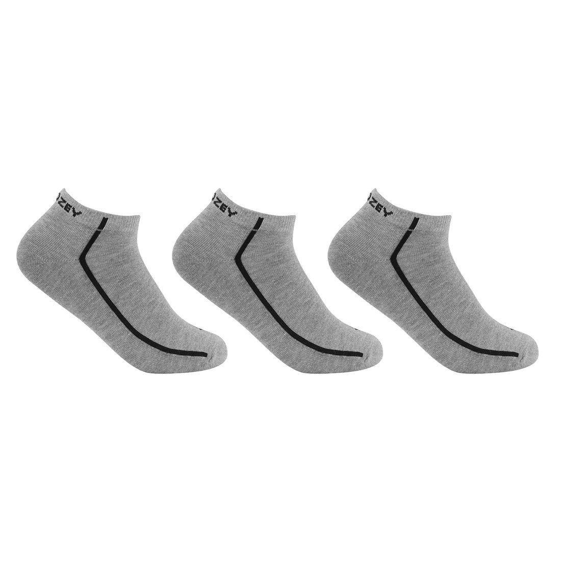 Ankle Plain Socks-Pair of 3