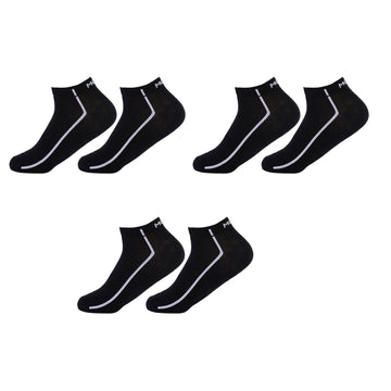 Ankle Plain Socks-Pair of 3