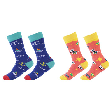 Men's Formal Socks-Cruise Edition & Instagram Edition- Pair Of 2