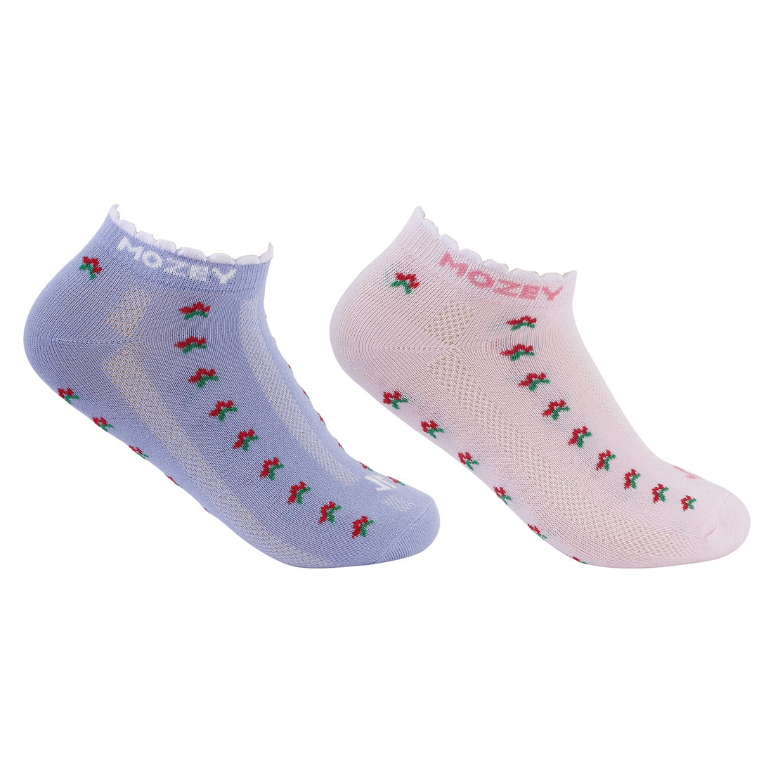 Women's Graphic Sneaker Socks-Pair of 2